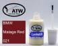 Preview: BMW, Malaga Red, 021: 20ml Lackstift, von ATW Autoteile West.